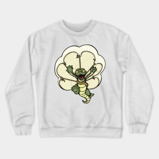 Alligator with parachute Crewneck Sweatshirt